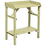  Vrtni stolić za sadnju od impregnirane borovine 75 x 40 x 90 cm | shoptok.hr