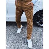 DStreet Spodnie męskie kamelowe | shoptok.hr