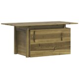  Vrtni stol 100 x 50 x 75 cm od impregnirane borovine | shoptok.hr