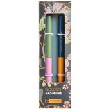  Set kemijskih olovaka Miquelrius Golden Jazmine metalna plavi ispis Rozo-zelena i plavo-narančasta 2/1 MR12050 | shoptok.hr