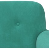  Ljubavni kauč s gumbima Tirkizna 120 x 66 x 78 cm Baršun | Eponuda.com