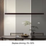  Immax NEO 07301L-LED prigušiva viseća lampa na sajli MADEIRA 33W/230V Wi-Fi Tuya 152 cm orah | Eponuda.com