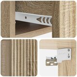  Stenski nočni omarici 2 pcs Sonoma hrast 49 x 34,5 x 20 cm, (5000209829) | Shoptok.si