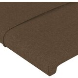  Posteljno vzglavje temno rjavo 90x5x78/88 cm blago, (20735044) | Shoptok.si