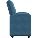  Blagovačke stolice s kotačima 2 pcs Plava 58 x 67 x 97 cm | Eponuda.com