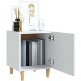  Nočna omarica bela konstruiran les, (20730048) | Shoptok.si