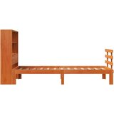 vidaXL Krevet s regalom za knjige bez madraca 100 x 200 cm od borovine | shoptok.hr
