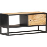 vidaXL TV ormarić s izrezbarenim vratima 90x30x40 cm grubo drvo manga Cijene