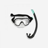  Komplet za snorkeling Subea za odrasle maska i disaljka crni Cene