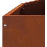  Sadilica Rđa 120 x 60 x 35 cm Čelik otporan na vremenske uvjete | shoptok.hr