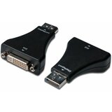 Digitus DisplayPort / DVI Adapter [1x Muški konektor DisplayPort - 1x Ženski konektor DVI, 24 + 5 polova] Crna Cijene