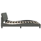  Okvir kreveta s LED-om bez madraca 200x200 cm od tkanine | shoptok.hr