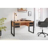 Livetastic PISALNA MIZA les, kovina črna, barve akacije | Shoptok.si