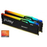 Kingston 32GB 5600MHz DDR5 RGBFury Beast (2×16), CL36, EXPO | Eponuda.ba