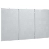  Magnetna bijela ploča sklopiva 120 x 80 x 1 7 cm aluminijska | shoptok.hr