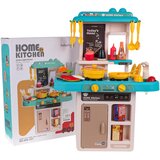  Otroška kuhinja za igro Kitchenette s svetlobnimi - 43 elementov - modra | Shoptok.si