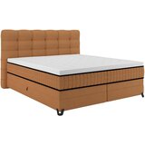 Premium Living Postelja Boxspring Carmen C, Opečnato Rjava, 160x200 | Shoptok.si
