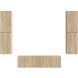 3 pcs Sonoma hrast - - Rjava - 56.59 - 30 x 31 x 60 cm - 2025-vidaXL-Uvoz_2 | Shoptok.si