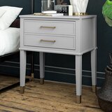 CosmoLiving by Cosmopolitan Svijetlo sivi noćni ormarić Westerleigh – | shoptok.hr
