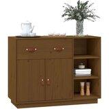 vidaXL Komoda smeđa boja meda 98,5x40x75 cm od masivne borovine | shoptok.hr