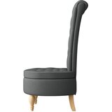  Fotelja sa zaštitom Tamno siva 56,5 x 70 x 110 cm tkanina | Eponuda.com