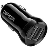 Ugreen auto punjač fast 2 USB 4.8A ED018