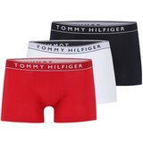 Tommy Hilfiger Underwear Boksarice rdeča / črna / bela | Shoptok.si