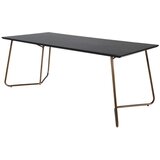Venture Home Petra pravokutni blagovaonski stol 190 × 90 cm, crni | shoptok.hr