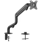 NOSAČ ZA MONITOR GEMBIRD MA-DA1-02, 13”-27”, montaža na stol, (tilting), 17”-32”, up to 8 kg