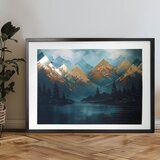  Zidni plakat s extra efektom - mountain majesty | shoptok.hr