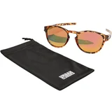 Urban Classics 106 Sunglasses UC brown leo/orange