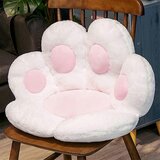 INORCO Coussin De Sige De Patte De Chat, Coussin De Chaise Portable Pour Canap Chaise De Bureau En Peluche Paresseux Conu Pour La Maison, Chaude Et Douce Sou, (21986087) Cene