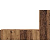  Set TV komoda 3 kom. Staro drvo Konstruirano drvo Smeđa 60 x 30 x 30 cm | Shoptok.si