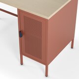 Marckeric Radni stol s pločom stola u dekoru hrasta 60x120 cm Sayla – | shoptok.hr