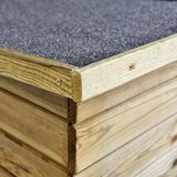  Vrtno spremište za bicikl 232x110x170 cm impregnirana borovina | shoptok.hr