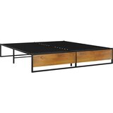  Okvir za krevet crni metalni 160 x 200 cm Slike