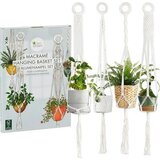 Own Grown Makrame set za cvetlične lonce, 4 kosi Cene