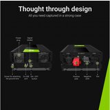 Green cell Power Auto-inverter 24V na 230V 2000W/4000W - čisti sinusni val | shoptok.hr