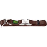 Hunter ogrlica za pse Vario Basic Alu-Strong L najlon smeđa | shoptok.hr