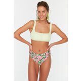 Trendyol Pink Floral Pattern Bikini Bottom | shoptok.hr