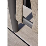 Diphano Temno siva aluminijasta vrtna garnitura za 4 osebe Switch Rope – | Shoptok.si