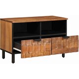 TV ormar Finš acacije smeđa 70 x 33 5 x 46 cm Čvrsto drvo manga | shoptok.hr
