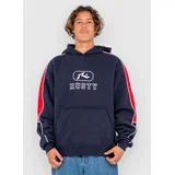 Lenuff Pulover s kapuco iz flisa navy blue