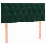  Uzglavlje tamnozeleno 100x7x78/88 cm baršunasto | shoptok.hr