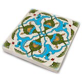 Hermia Podmetači za čaše, 4 komada, Plavi | Eponuda.com