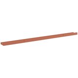  Polica na zidu 4 pcs Crvena 115 x 9 x 3 cm Konstruirano drvo | shoptok.hr