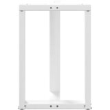  Noge za blagovaonski stol T-oblika 2 kom Bijele 50x35x(72-73) cm Čelik | shoptok.hr