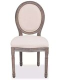  Jedilni stoli 2 kosa krem blago | Shoptok.si