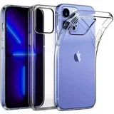Silikonski ovitek za Apple iPhone 16 Pro, prozoren