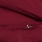  Set posteljine za poplun Bordo 135 x 200 cm pamučni | shoptok.hr